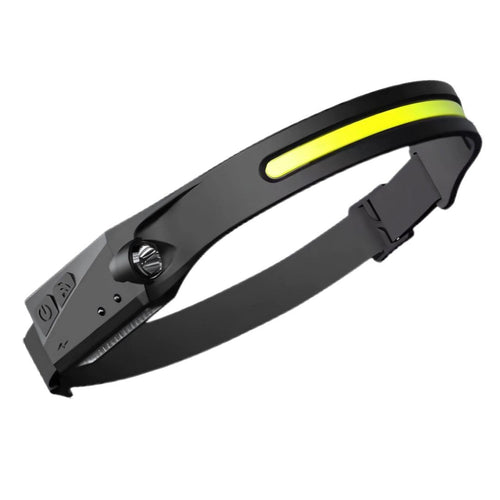 Lampe frontale LED rechargeable, faisceau 230°