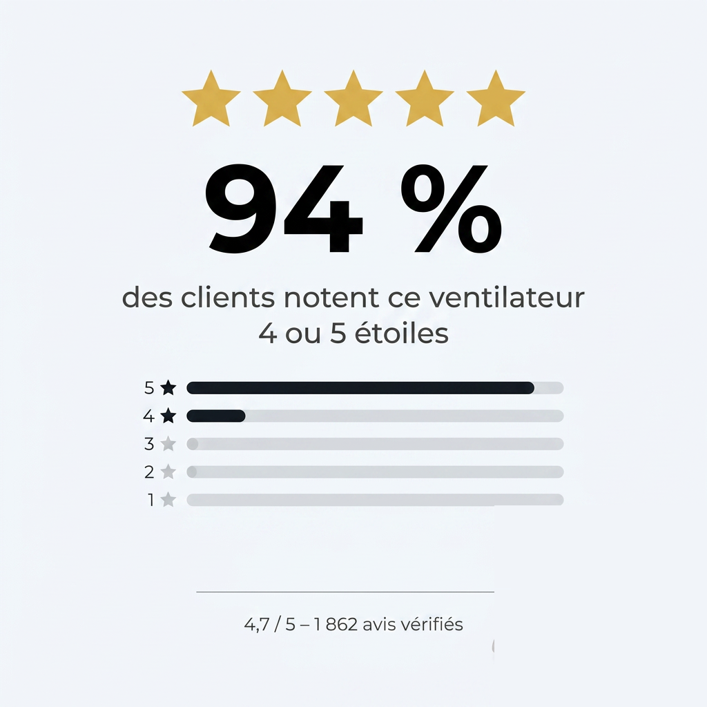 AeroLume™ – Ventilateur de Plafond LED à Pales Pliables