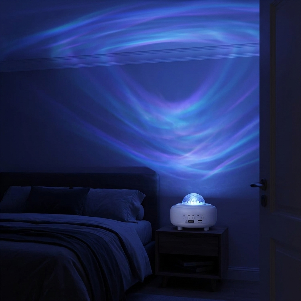 AuroraSky Pro 360° – Projecteur d'Aurores Boréales Connecté