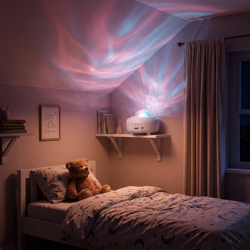 AuroraSky Pro 360° – Projecteur d'Aurores Boréales Connecté