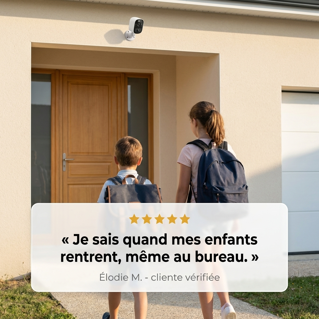 Caméra de Vision Nocturne Sans Fil