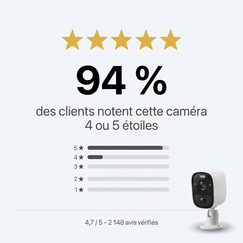 Caméra de Vision Nocturne Sans Fil