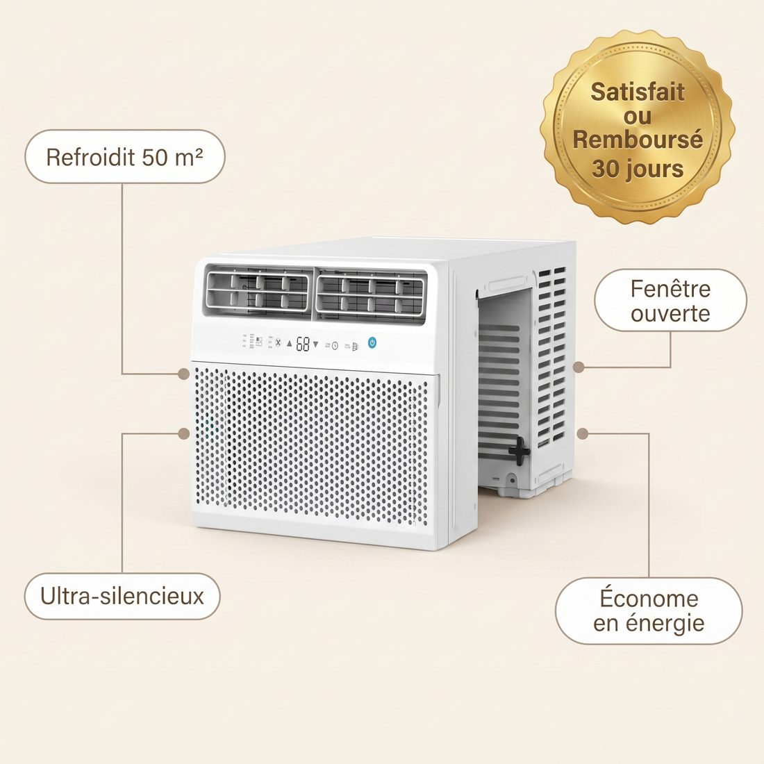 Climatiseur de Fenêtre FOELIA Révolution