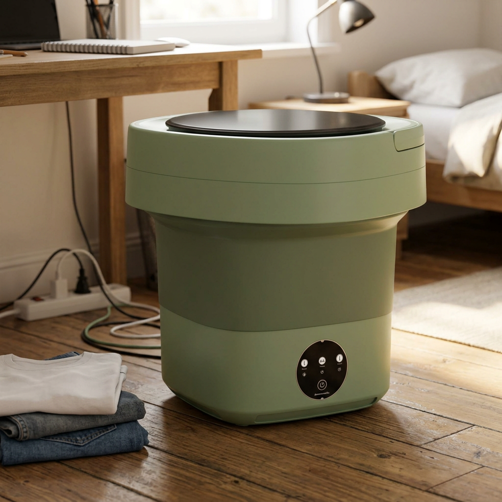 CompactWash — Mini Machine à Laver Portable 6,5 L