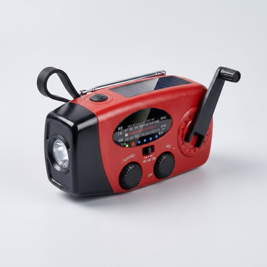 Radio de Survie Multifonction 4-en-1