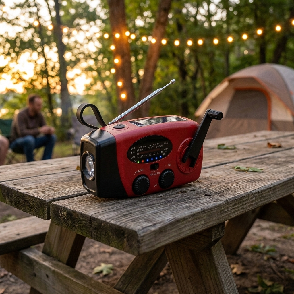 Radio de Survie Multifonction 4-en-1