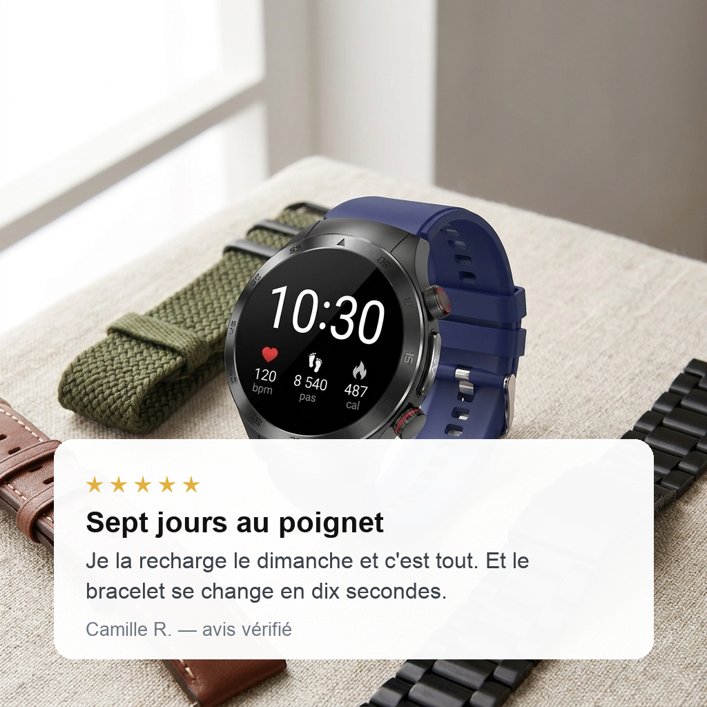 Montre Connectée VitaPulse Santé & Fitness