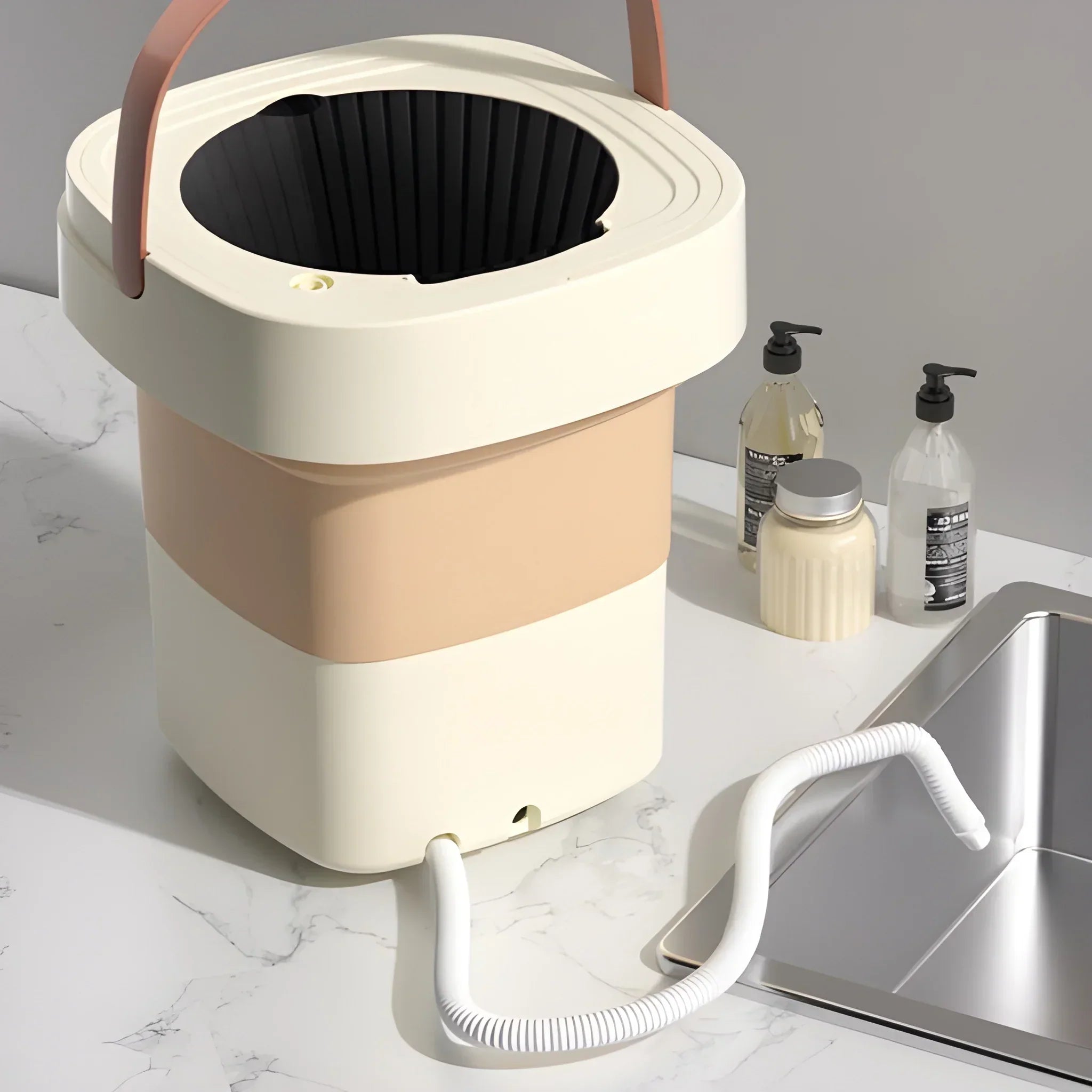 CompactWash — Mini Machine à Laver Portable 6,5 L